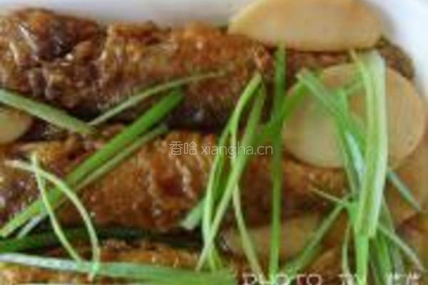 小黄鱼烧年糕的做法图解9