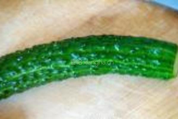 金针菇黄瓜炒鸡蛋的做法图解4