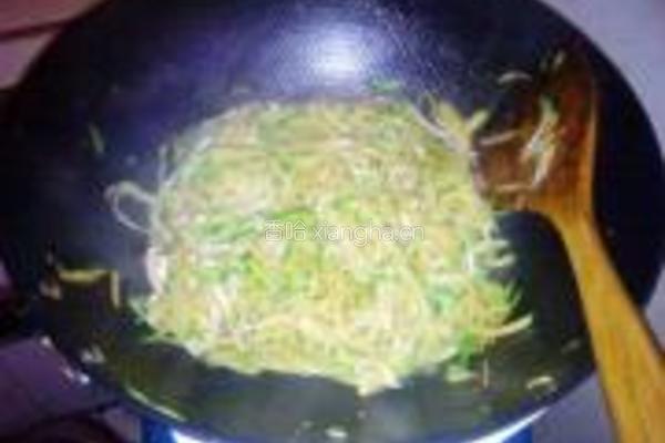 萝卜丝炒肉的做法图解7