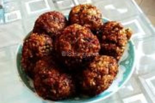 红烧狮子头的做法图解9