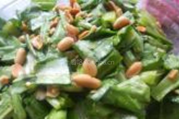 蒜香油麦的做法图解6