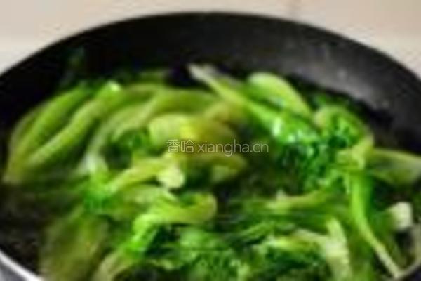 蚝油生菜的做法图解3