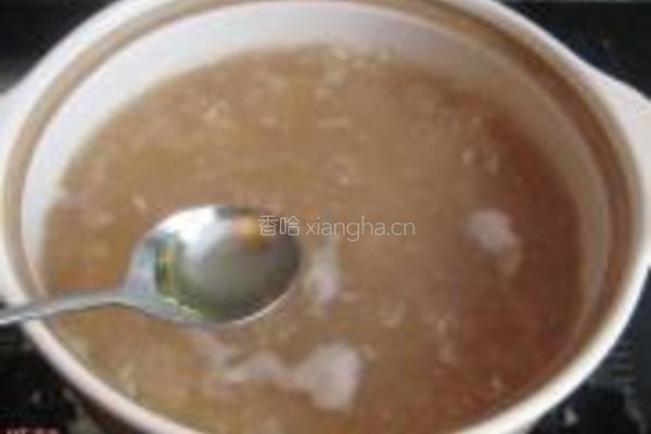 玫瑰花桂圆粥的做法图解7
