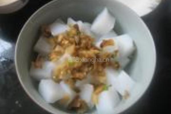 皮蛋榨菜拌凉粉的做法图解3