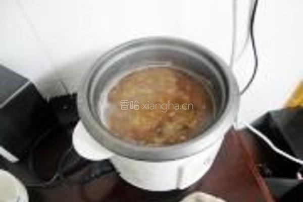 小米燕麦红豆粥的做法图解6