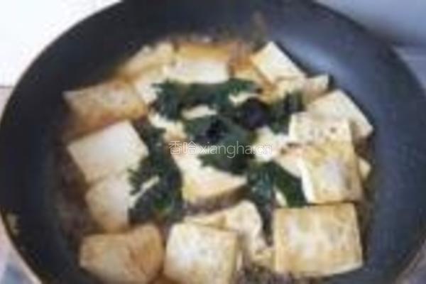 紫苏煎豆腐的做法图解7