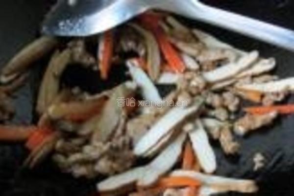 三丝炒芹菜的做法图解10