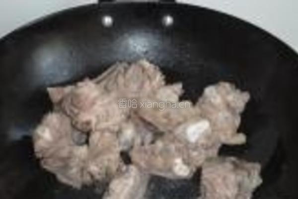 芸豆芋头炖排骨的做法图解6