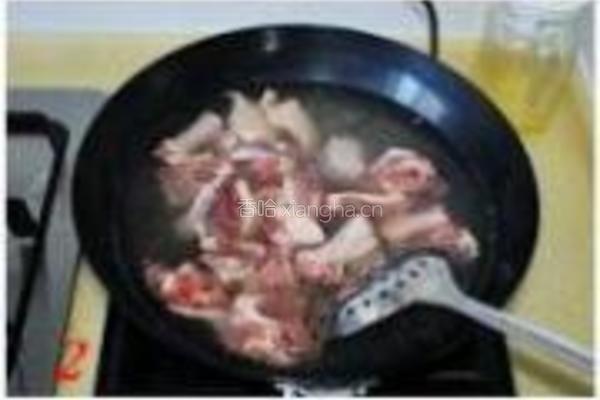 土豆烧鸭腿的做法图解3
