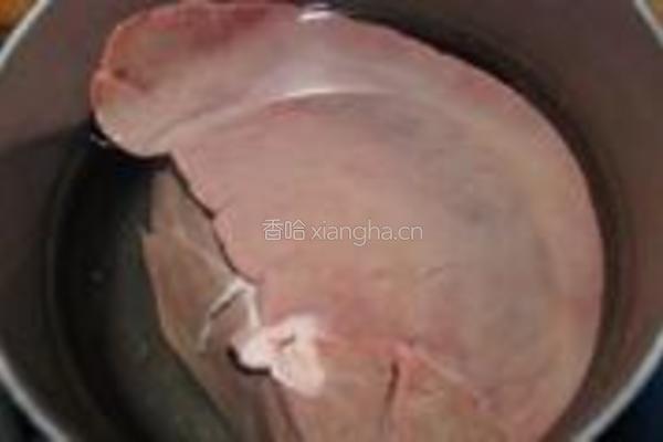 香卤猪肝的做法图解2