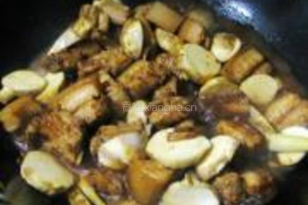 茨菰五花肉的做法图解5