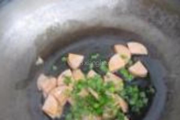 火腿西葫芦的做法图解4
