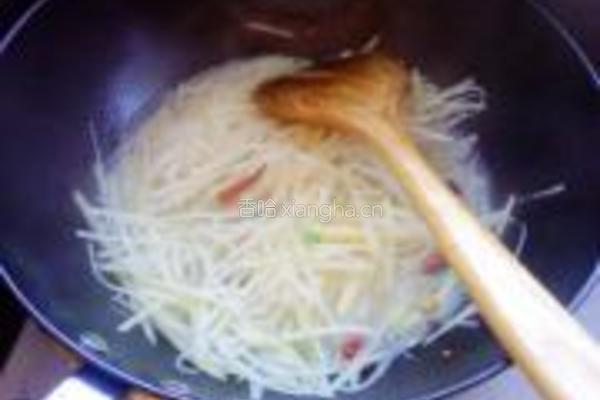 酸辣土豆丝的做法图解6