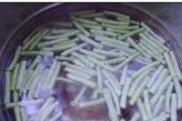酱拌豆角的做法图解3