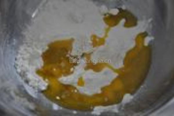 豆角橄榄酥饼的做法图解2