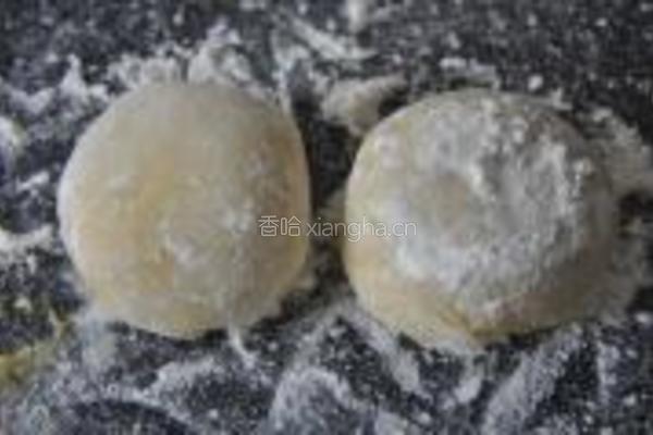 豆角橄榄酥饼的做法图解5