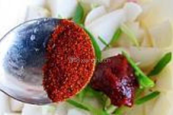 爽口萝卜块的做法图解7