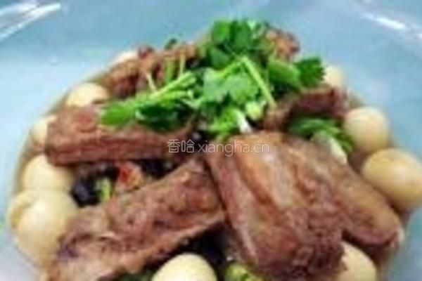 红酒排骨鹌鹑蛋的做法图解11