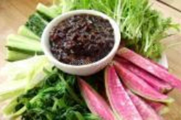 家常清爽蘸酱菜的做法图解11
