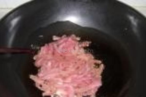 钱江肉丝的做法图解3