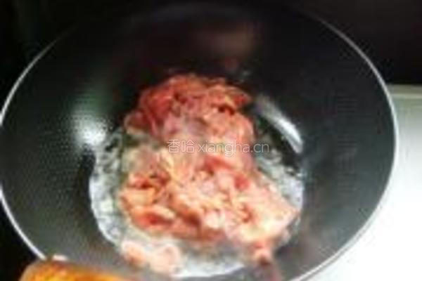 蒜爆羊肉的做法图解6