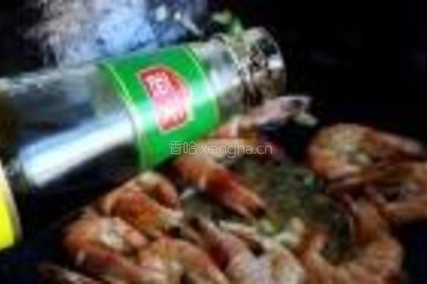 芹菜炒大虾的做法图解5