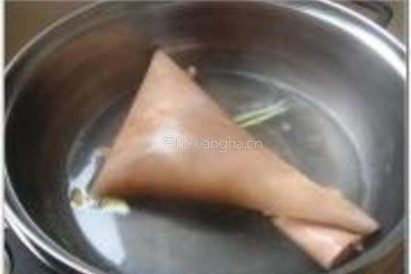 花生卤猪皮的做法图解2
