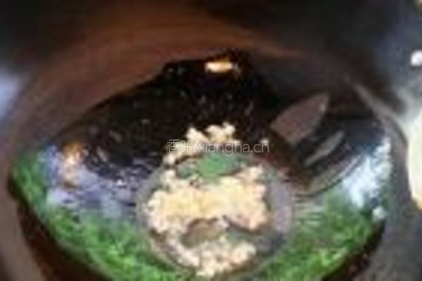 雪里蕻炒肉末的做法图解4