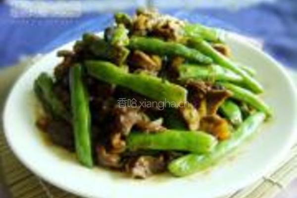 扁豆炒鸡胗的做法图解10