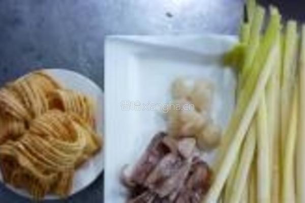 蒲菜茶馓的做法图解2