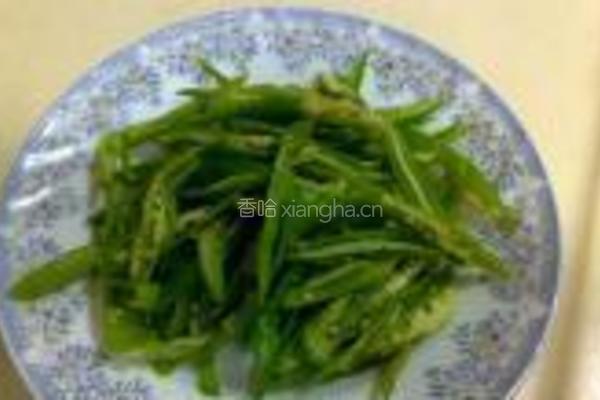 青椒肉丝的做法图解2