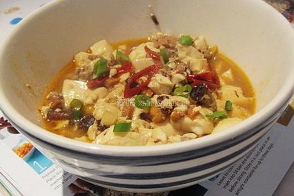 香辣嫩豆腐