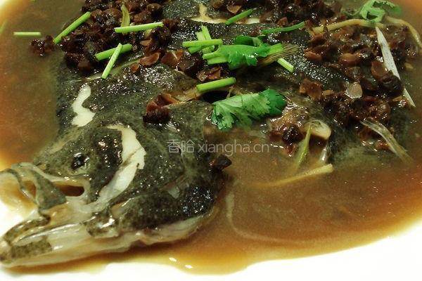 豆豉多宝鱼