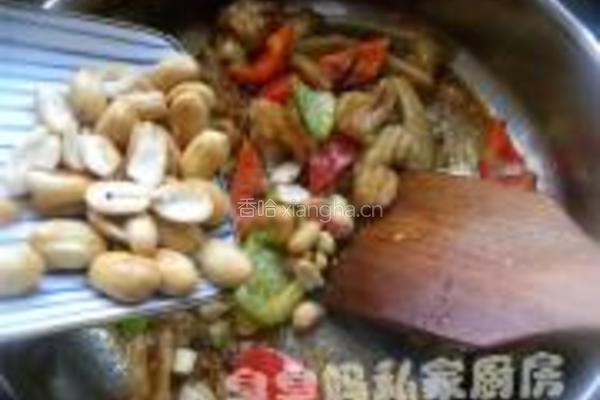 宫保带鱼花的做法图解10