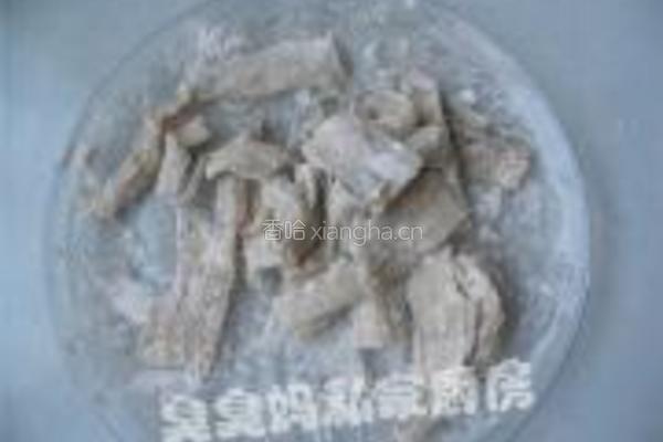 宫保带鱼花的做法图解4