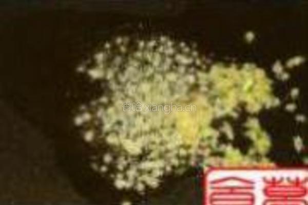蟹肉炒蛋的做法图解6