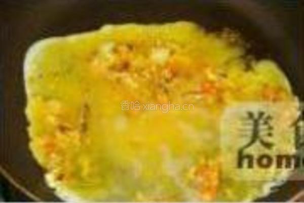蟹肉炒蛋的做法图解8