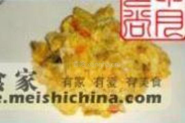 蟹肉炒蛋的做法图解9