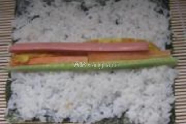 紫菜包饭的做法图解3