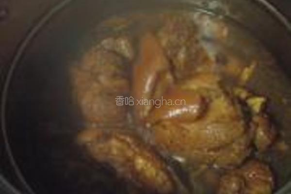 私房菜啤酒卤猪肘的做法图解15