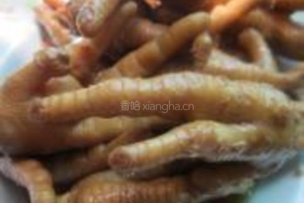 凉拌鸡爪的做法图解1