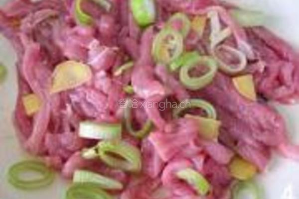 芝麻肉丝的做法图解4