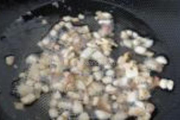 野笋肉末炸酱的做法图解6