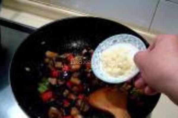 干炒茄丁的做法图解10