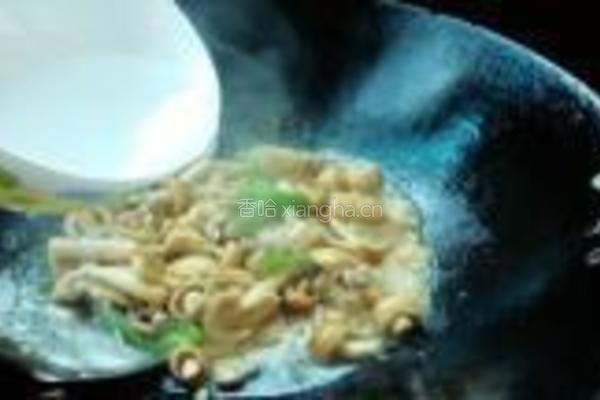 青头菌炒肉片的做法图解7