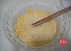 玉米粒饼的做法图解3