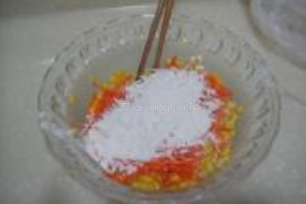 玉米粒饼的做法图解5