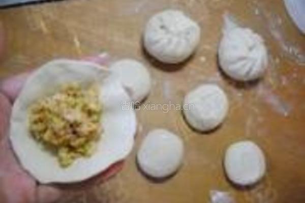 大葱鲜肉包的做法图解6
