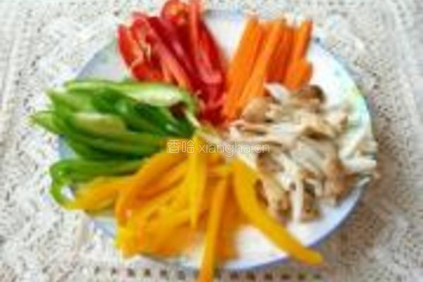 五花黄豆芽菜的做法图解4