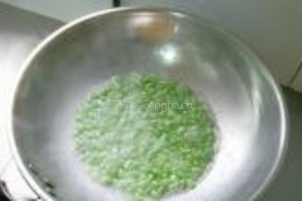 青椒毛豆炒肉丝的做法图解10